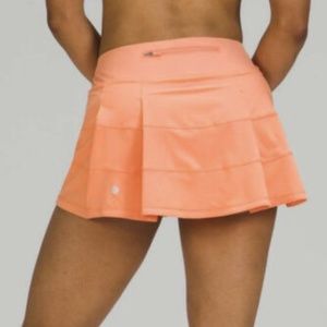 LULULEMON Pace Rival Skirt Mid Rise - Golden Apricot